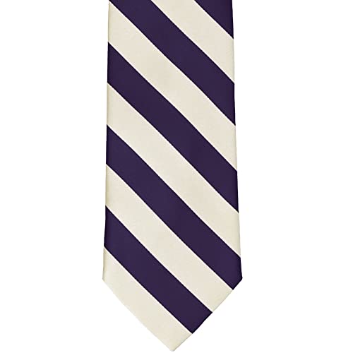 Image of tiemart Men's Striped Tie Standard Length