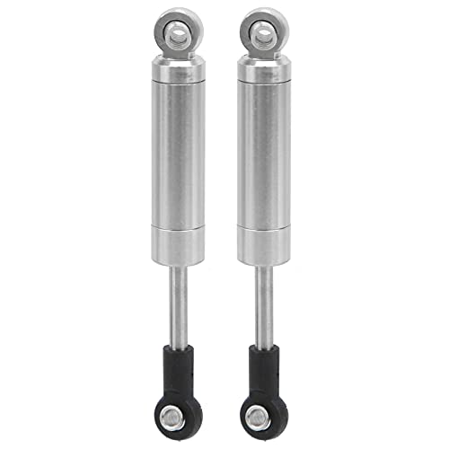 VGEBY RC Shock Absorber Aluminum Alloy 82mm Built‑in Spring Shock Absorber Fit for Traxxas Slash 2WD RC Car(Silver) Model car accessories Model Toys