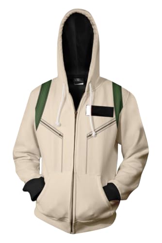 Seaehey Ghost Cosplay Buster Hoodie Kapuzenjacke Pullover Geisterjagd Jacke