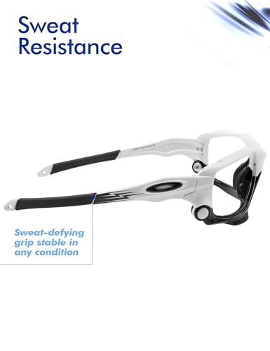 Image of SAUCER Replacement Earsocks Temple Sleeve for Oakley Jawbone Racing Jacket Sunglass