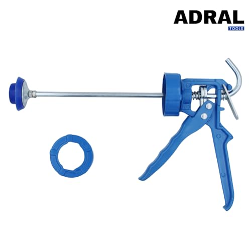 Image of 9-Inch Sausage Caulking Gun | 625g | Aluminium Barrel & Solid End Caps | Heavy-Duty Trigger Handle | Dual Plunger Brackets | 9-Inch Sausage Pack & 330ml Cartridge Compatible