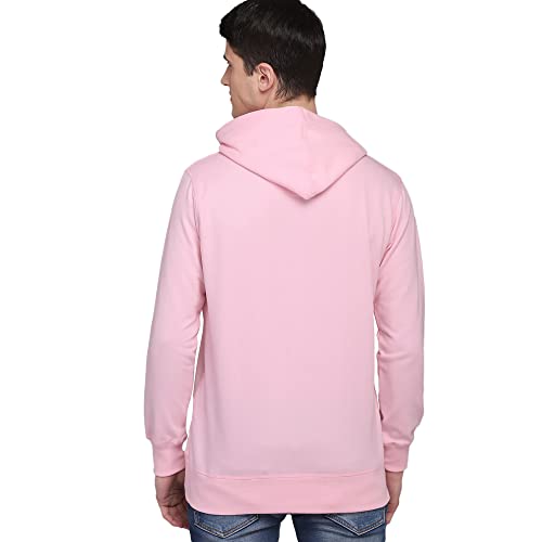 Image of Free Authority Men's Full Sleeve Solid Hooded Sweatshirt