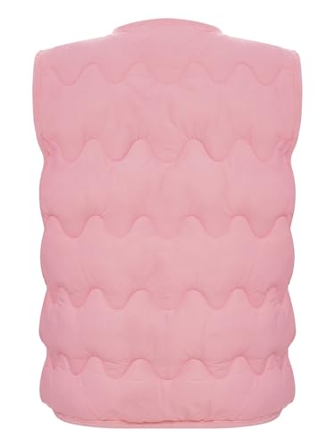 Kids Girls Boys Lightweight Thermal Puffled Vest Sleeveless Padded Button-up Jacket Coats Casual Outerwear2