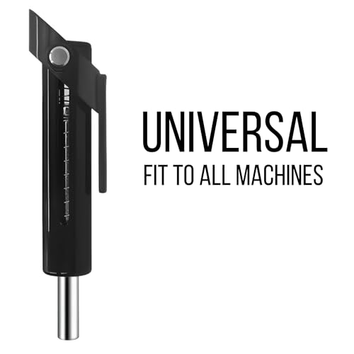 Image of Muscleape Drop Set Pin for Weight Stack - Quick Change Cable Machine Attachment, Heavy Duty Steel Gym Accessory for Fast Drop Sets, Bodybuilding & Hypertrophy Training. (2, Black, Universal)