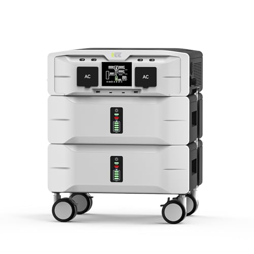 IEE SP5000 Portable Power Station, 5120Wh LiFePO4...