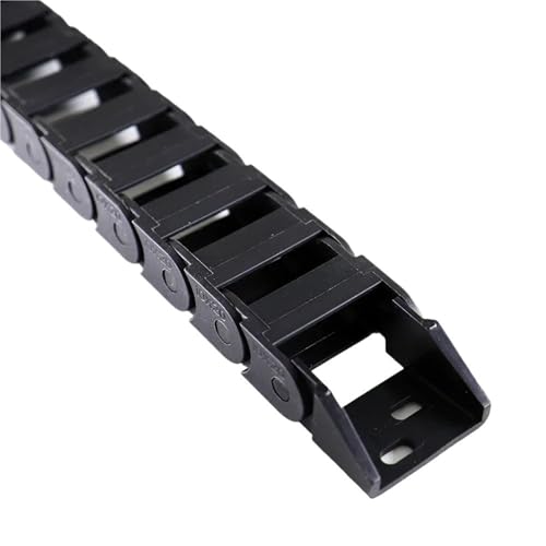 Chaîne porte-câbles 10 x 20 mm L1000 mm avec connecteurs pour machines-outils de fraisage