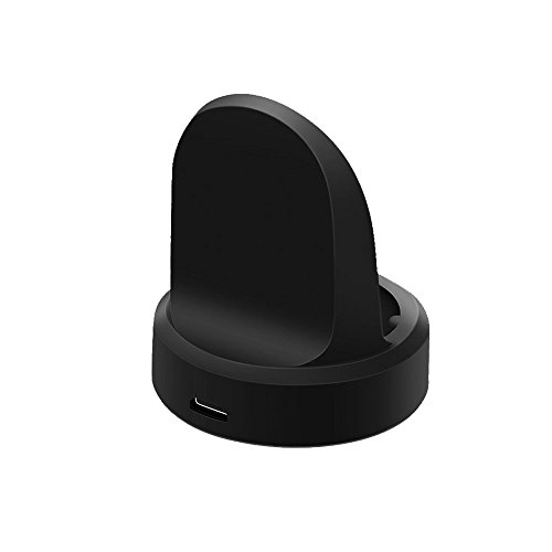 Kissmart Galaxy Gear S2 Charger, Replacement Charger USB Charging Cradle Dock USB Adapter Cable Cord for Samsung Galaxy Gear Samsung Gear S2 Smart Watch