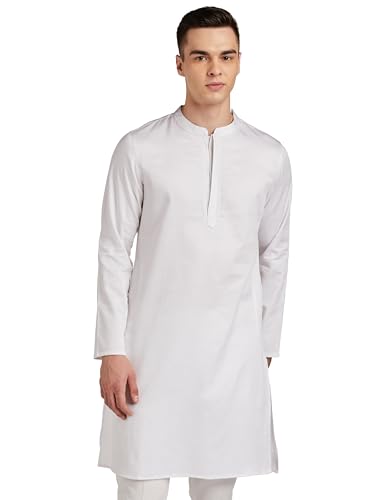Image of Amazon Brand - Symbol Men's Cotton Regular Fit Long Kurta