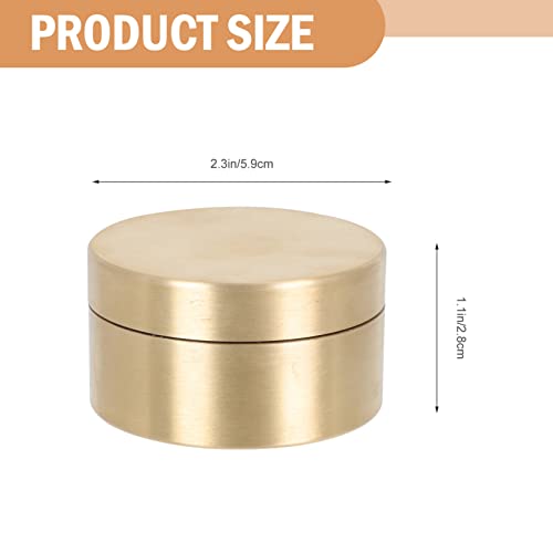 TOPBATHY Contenitore per pillole in rame