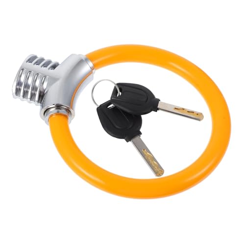 HANABASS Mini Portable Theft Bike Security Lock for Bicycles Durable Coating Compact Design Lightweight Material Easy to Carry and Use