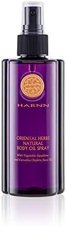 ORIENTAL HERBS Natural Body Oil Spray 230ml - Organic Squalane & Camelia Oleifera Seed Oil