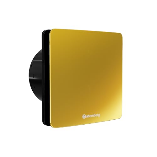 Image of atomberg Studio Exhaust Fan 150mm (6 Inches) | BLDC Motor | 6.8W| Low Noise | 2000 RPM| Ideal for Bathroom,Kitchen | Easy to Clean | Installation-Round Cut (153mm) | 2 Years Warranty | Orion Gold