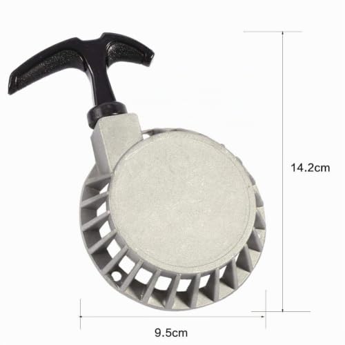 Tbest Lanceur De Quad, Moteur De Pocket Bike 50cc, Tirez D¨¦Marrez Partie De D¨¦Marreur, Mini Alliage Tirez D¨¦Marreur Partie Replacement Pour Atv Pocket Bike Minimoto Quad – vue 5