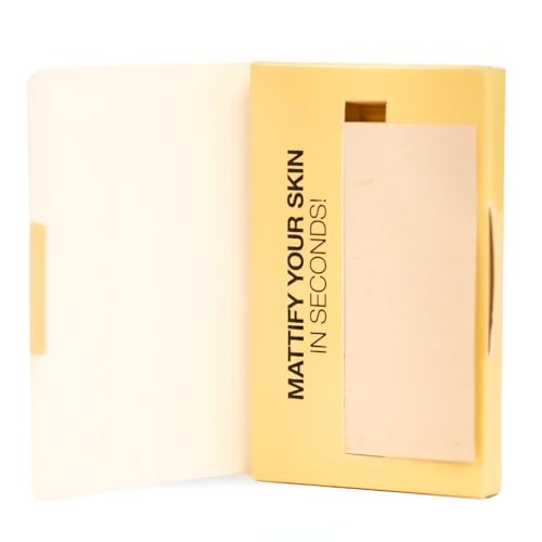 palladio rice paper facial tissues for oily skin face blotting sheets made from natural rice oil absorbing paper with rice powder 2 sided instant results translucent 40 count pack of 1