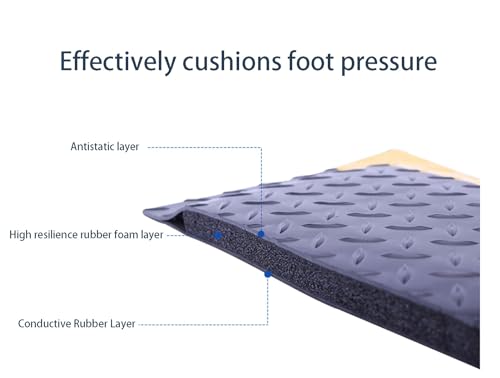 Tapis de sol en mousse vinyle antidérapant pour commerce et industrie