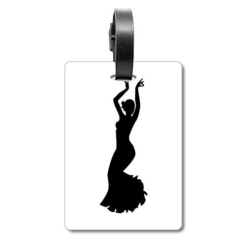 Étiquette pour valise de danseuse folk le cadeau parfait pour les passionnées