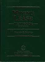 Mining Lease Handbook, 2nd Edition 1882047400 Book Cover