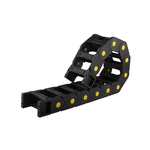 Chaîne porte-câbles 35x100mm en plastique avec connecteurs d'extrémité pour routeur CNC 1m