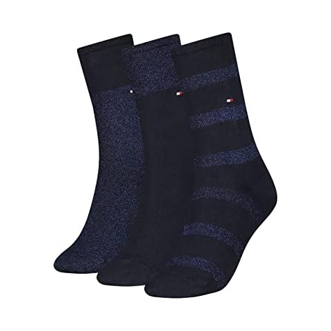 Calcetines Tommy Hilfiger Sparkle para Mujer con Lúrex, Set de Regalo Cover
