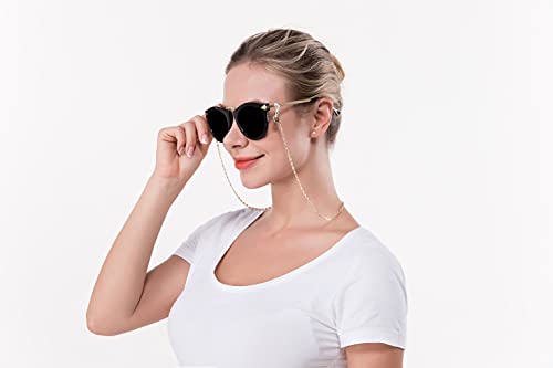 Stylish Sunglass Chain Necklace Anti-Lost Eyewear Lanyard Eyeglass Chain Holder Eyewear Retainer For Women Teen Girls Men (3 Pack, 25") #TOP2