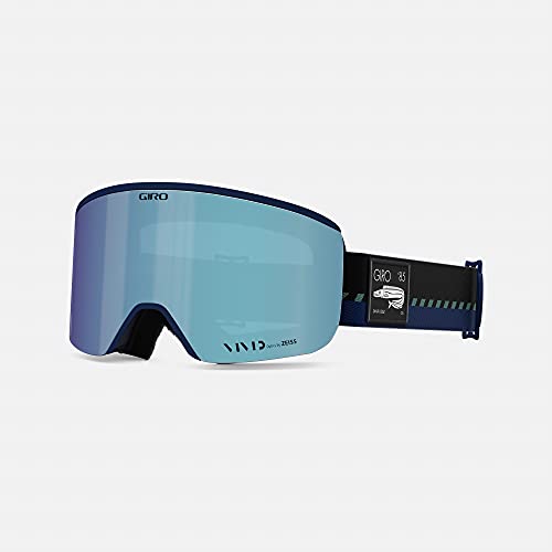 Masque Giro Axis Vivid avec double écran magnétique pour une vision parfaite en snowboard