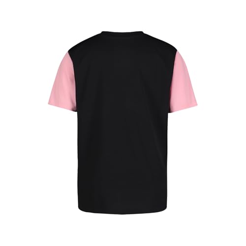 Image of Messi Boys' Lifestyle Short Sleeve Top, Loose-fit Shirt with Logo, Comfortable, All-Day Wear