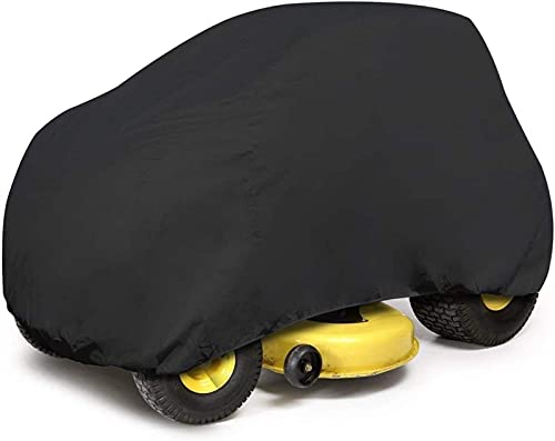 lawnmower cover， Cubierta for cortacésped, cubierta for tractor de césped, cubierta for cortacésped, cubierta for tractor de césped, tela Oxford resistente, antiprotector, duradera, 210D, a prueba de