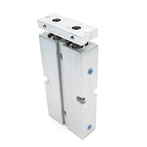 Sydien 16Mm Bore 50Mm Stroke Pneumatic Air Cylinder Double Action Double Rod With 4Pcs Straight Quick Fitting (Tn16X50) #TOP2