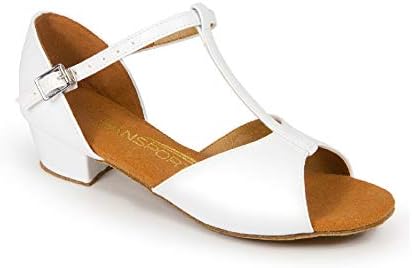 G1011 Girls Dance Shoe White