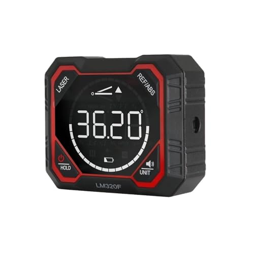 Inclinomètre numérique LM320D avec mesure d'angle 4x90° et base magnétique