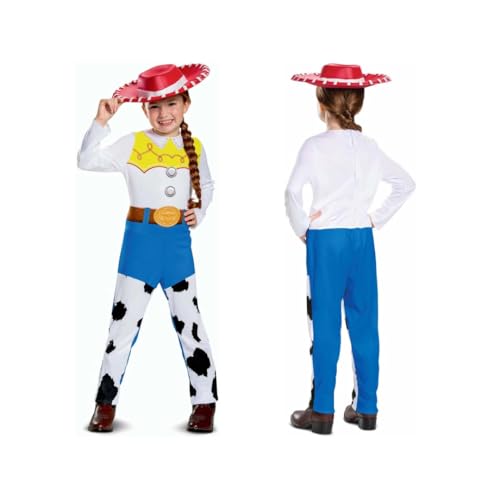 Disney Toy Story - Disfarce Jessie licença oficial Disney - Disponível em tamanhos XS, S, M - para crianças dos 3 aos 8 anos