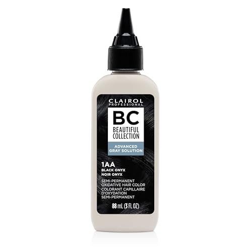 Clairol Professional Beautiful Collection Advanced Gray Solutions, 1AA Black Onyx, 3 oz.