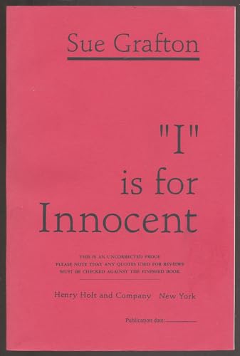 "I" is for Innocent [Unknown] B0014BDNE4 Book Cover