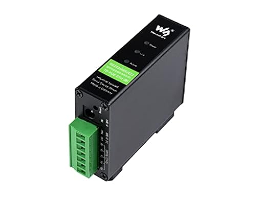 Waveshare RS232/485/422 a Ethernet, servidor serie industrial aislado de montaje en riel con función POE, soporte de puerta de enlace Modbus, múltiples modos de comunicación | Ya disponible en tu tienda friki favorita! En mundofriki.es!