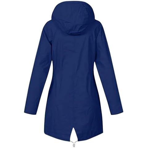 Keepink Waterproof Lightweight Raincoat with Hood Cover