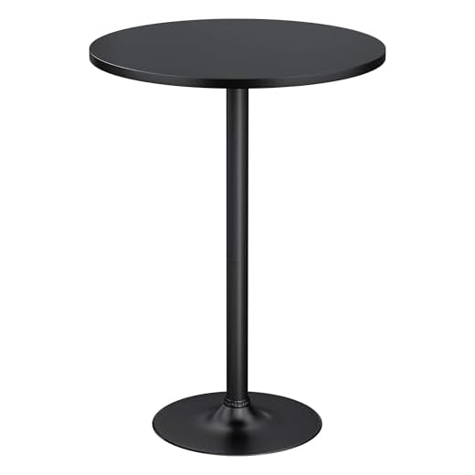 Furmax Round Pub Table for Home Bars