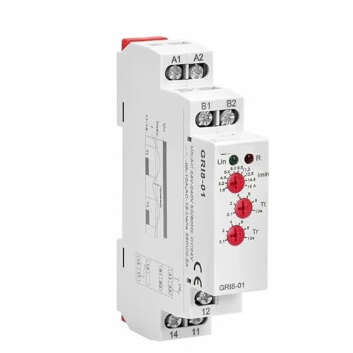Relé de protección contra sobrecorriente GRI8-01 para evitar fallos eléctricos ACDC24V-240V