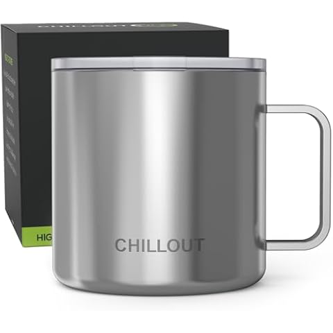 CHILLOUT LIFE 16 oz Insulated Coffee Mug Cover
