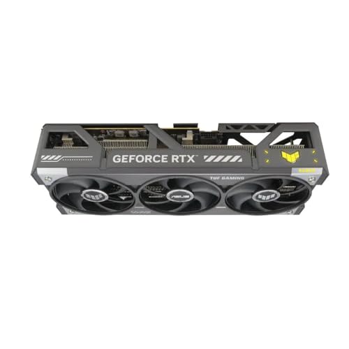 TUF Gaming GeForce RTX 5090 - GPU tripla ventola, 32 GB GDDR7, 3352 AI top, 28 Gbps, 512 bit, DLSS 4, creazione di contenuti AI, inferenza LLM locale, DP 2.1b x3, HDMI 2.1b x2, con supporto GPU - Scheda video - Immagine 2
