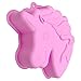 LZGQXF Unicorn Silicone Cake Pan,Unicorn Bread Baking Tray Large Non-Stick Silicone Biscuits Dessert Bakeware for Baking DIY Party Decorating Muffin Cake Mold