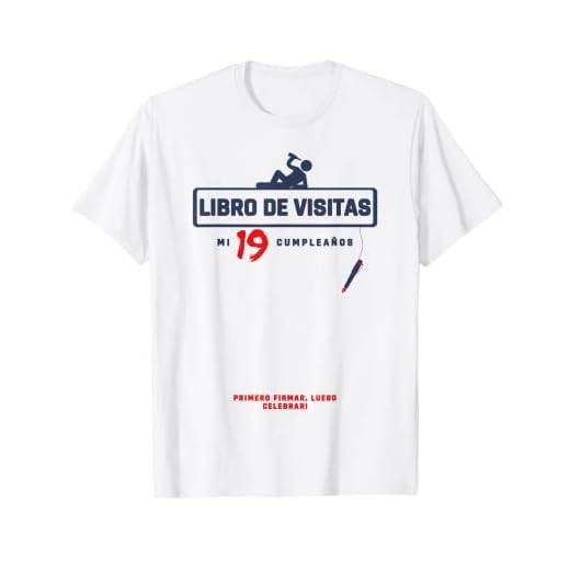 Firma el Libro de visitas de fiesta 19 años - 19 cumpleaños Camiseta