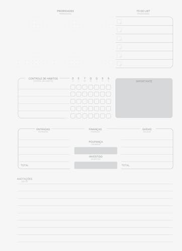 Agenda Planner Espiral Flork Abdomen Jandaia