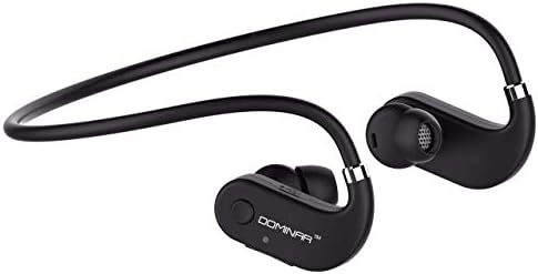 (Refurbished) DOMINAR D-07 Wireless In-Ear Bluetooth 4.1 Hands Free Headset with Mic(Black)
