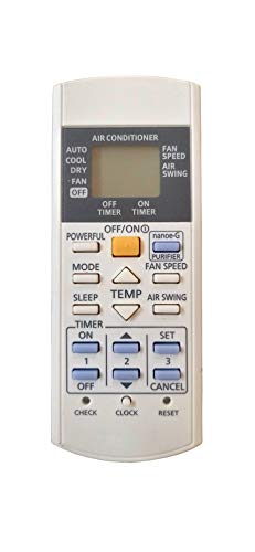 Image of Lipiworld 29D Inverter AC Remote Control (Old Remote Exactly Same Remote Will Only Work) with Function nanoe-G Compatible for Panasonic AC Remote