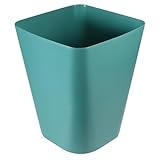 Poubelle de salle de bain : grâce à sa taille compacte, cette poubelle de recyclage convient à une grande variété de déchets, notamment les déchets ménagers courants, le papier, le plastique, les canettes et les ordures de salle de bain
