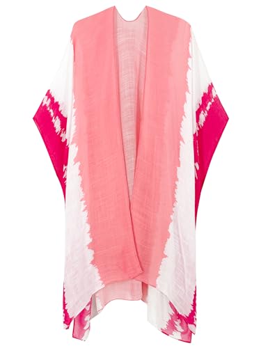 Image of Breezy Lane Women's Kimono Cardigan Summer Swimsuit Coverups Beach Cover Up with Floral Print for Vacation