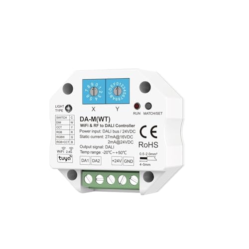 Contrôleur de gradation DALI variateur LED connecté RGBW CCT - 2