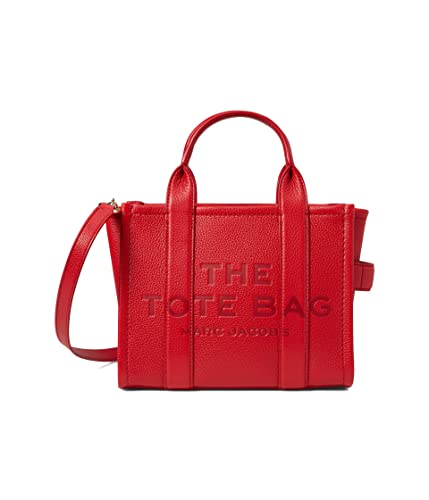 Marc Jacobs The Leather Mini Tote Bag True Red One Size #TOP29