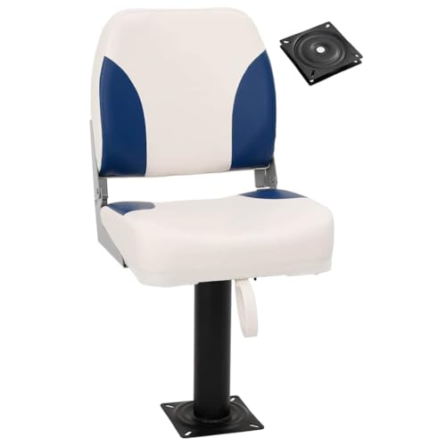 vidaXL Bootssitz mit Podest 360° Drehbar