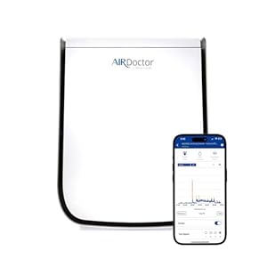 AIRDOCTOR 2000i SMART Air Purifiers for Small Rooms & Medium/Small Bedrooms, 3 Stage Filtration with Pre-Filter, UltraHEPA, Carbon/VOC (AirDoctor 2000i Smart)